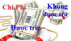 Tính thuế TNDN: Chi phí không trừ và chi phí được trừ