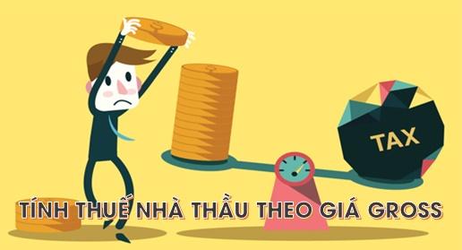 Hướng dẫn tính thuế nhà thầu nước ngoài: Giá net và gross (ví dụ)